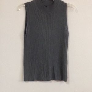 Banana Republic ribbed mock olive green size L.